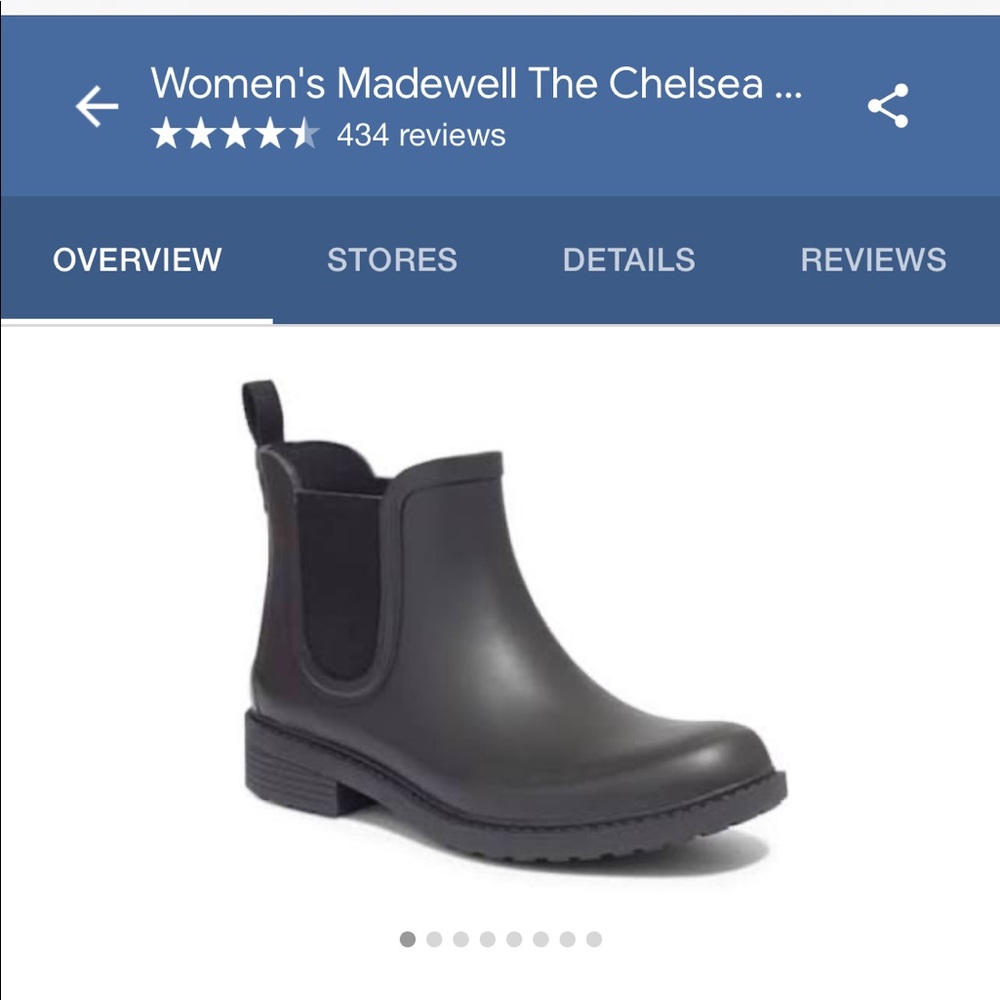 Madewell Chelsea Rainboot